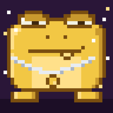 Legendary Froggers frog: The Golden One