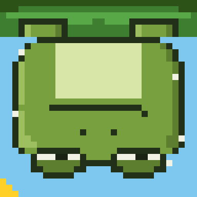 Legendary Froggers frog: Upside-Down