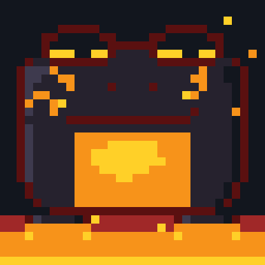 Legendary Froggers frog: Magma